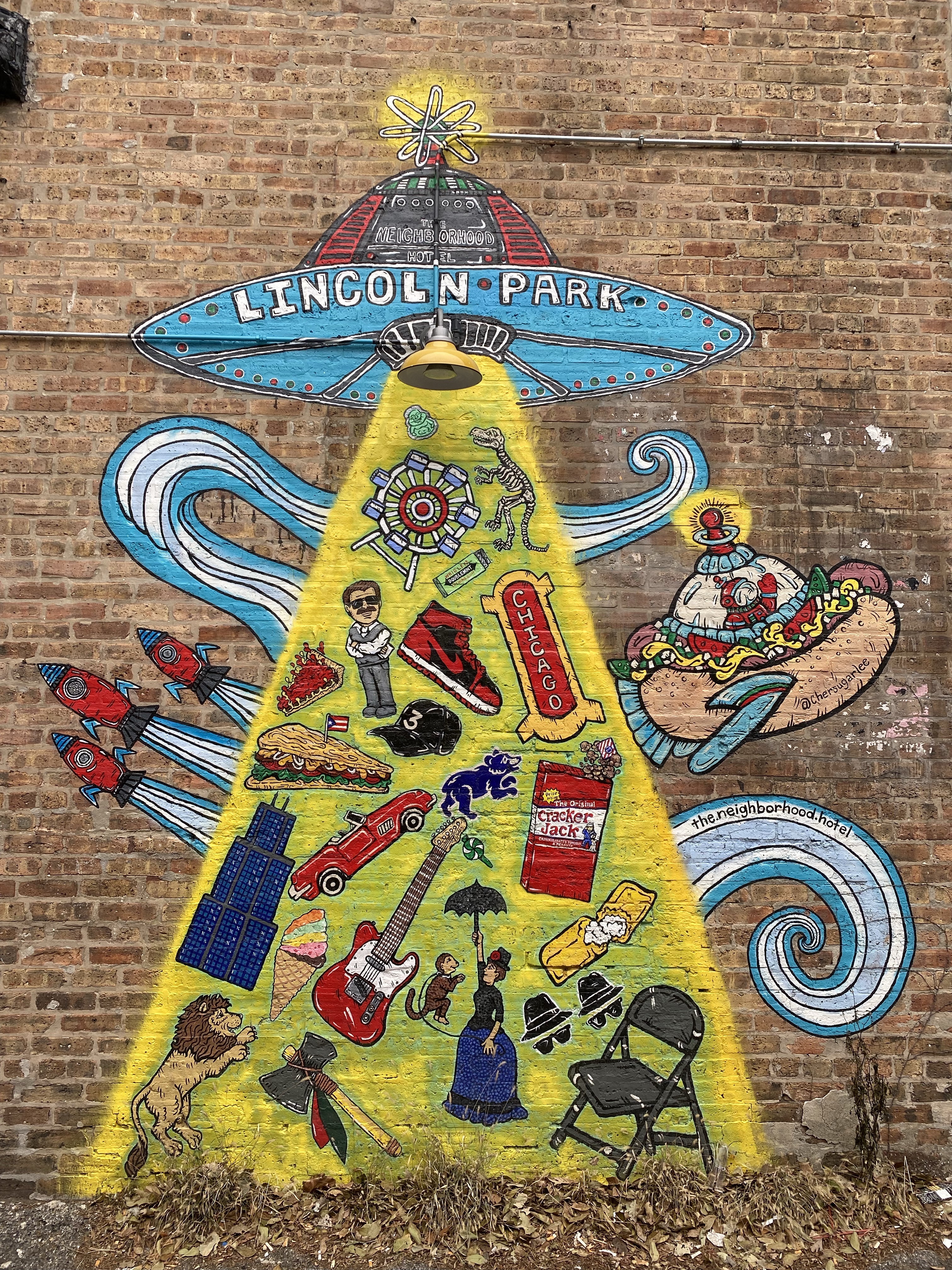 mural in Chicago by artist Cheri Lee Charlton.
