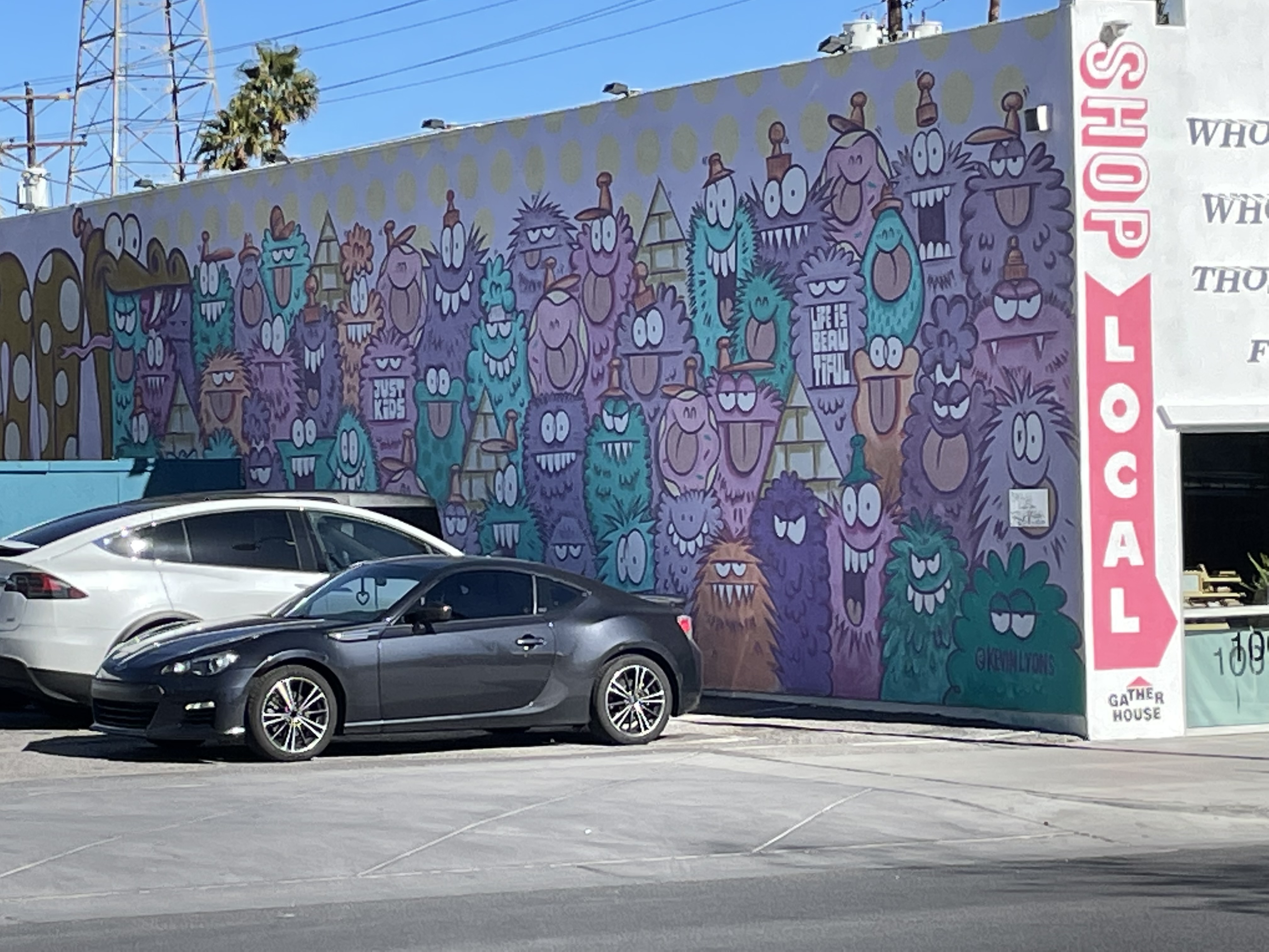 mural in Las Vegas by artist Kevin Lyons.