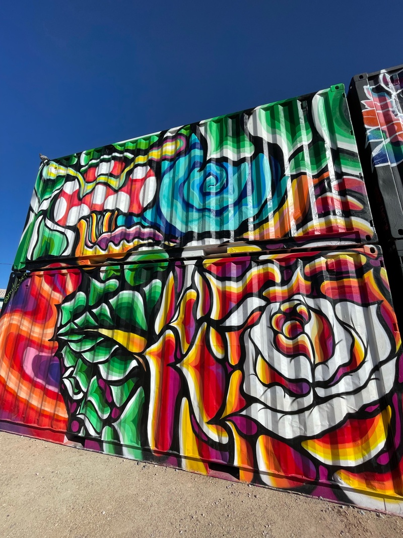 mural in Las Vegas by artist unknown.