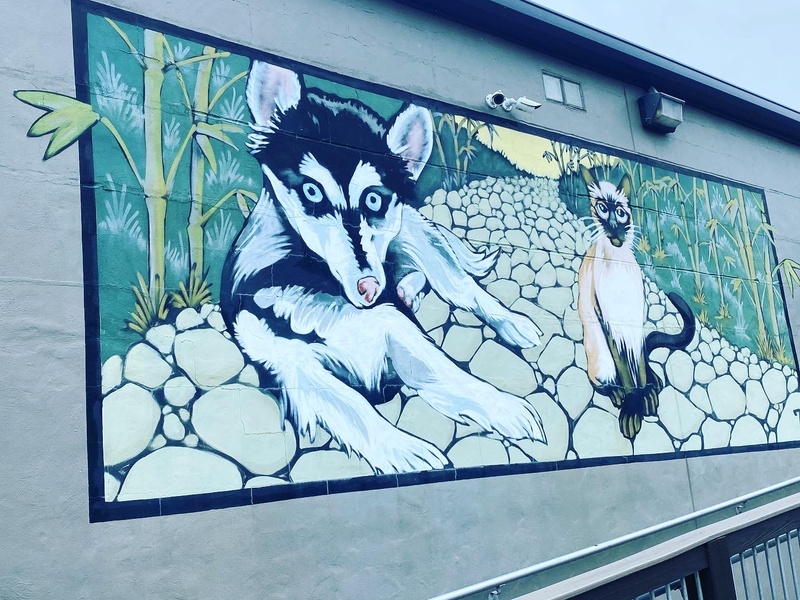 mural in Chattanooga by artist Seven.