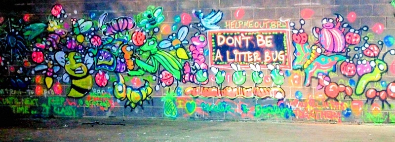 mural in by artist unknown.