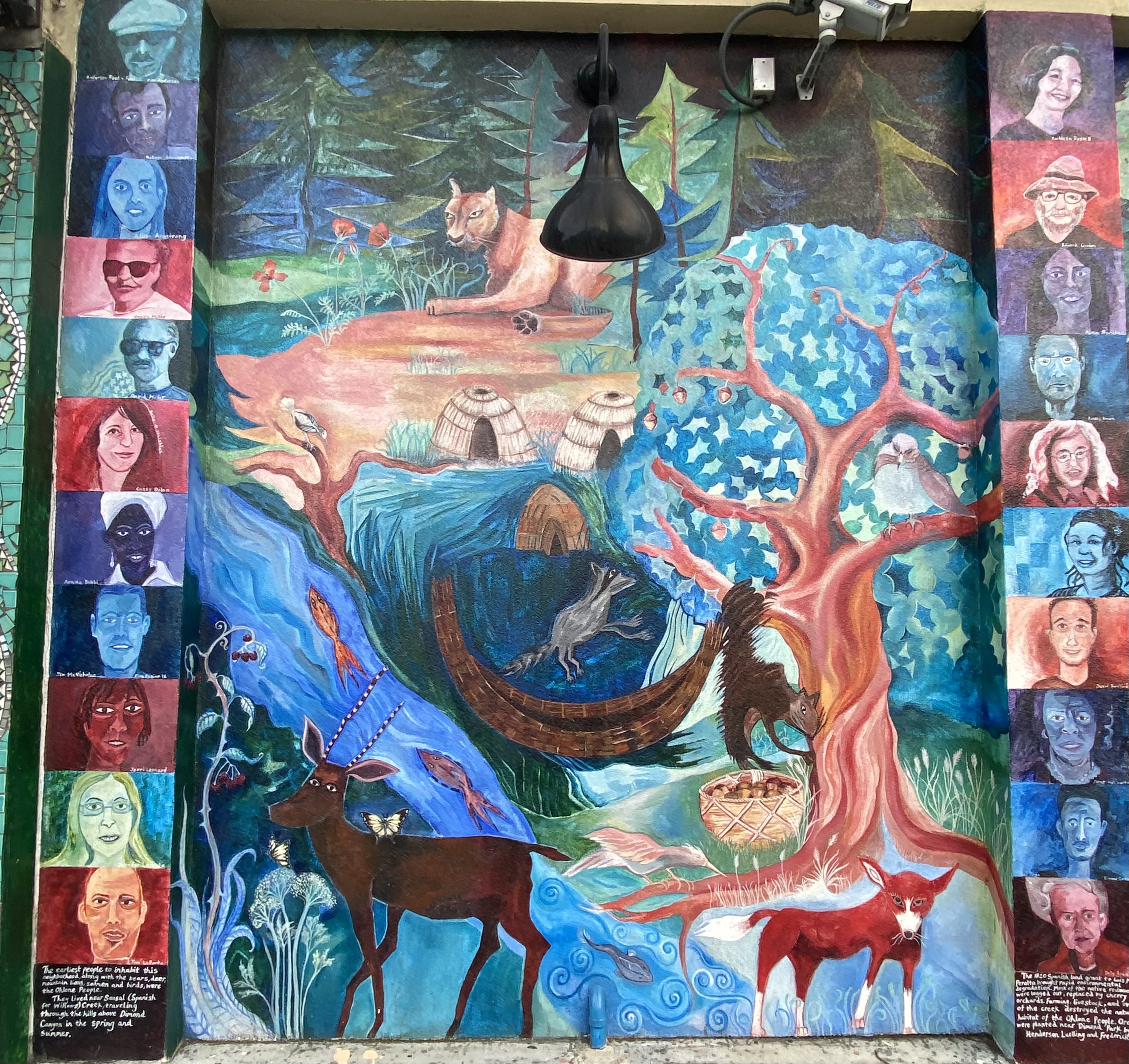 mural in Oakland by artist unknown.