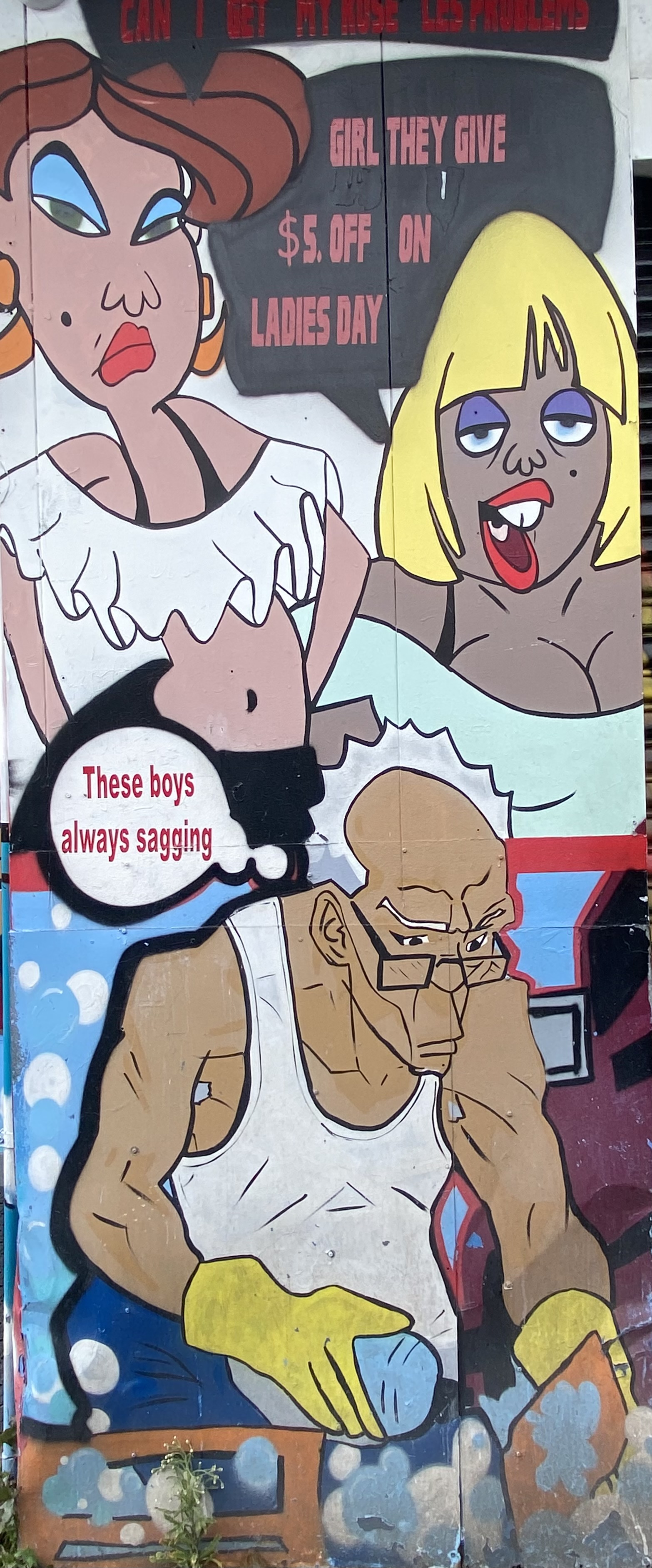 mural in Oakland by artist unknown.