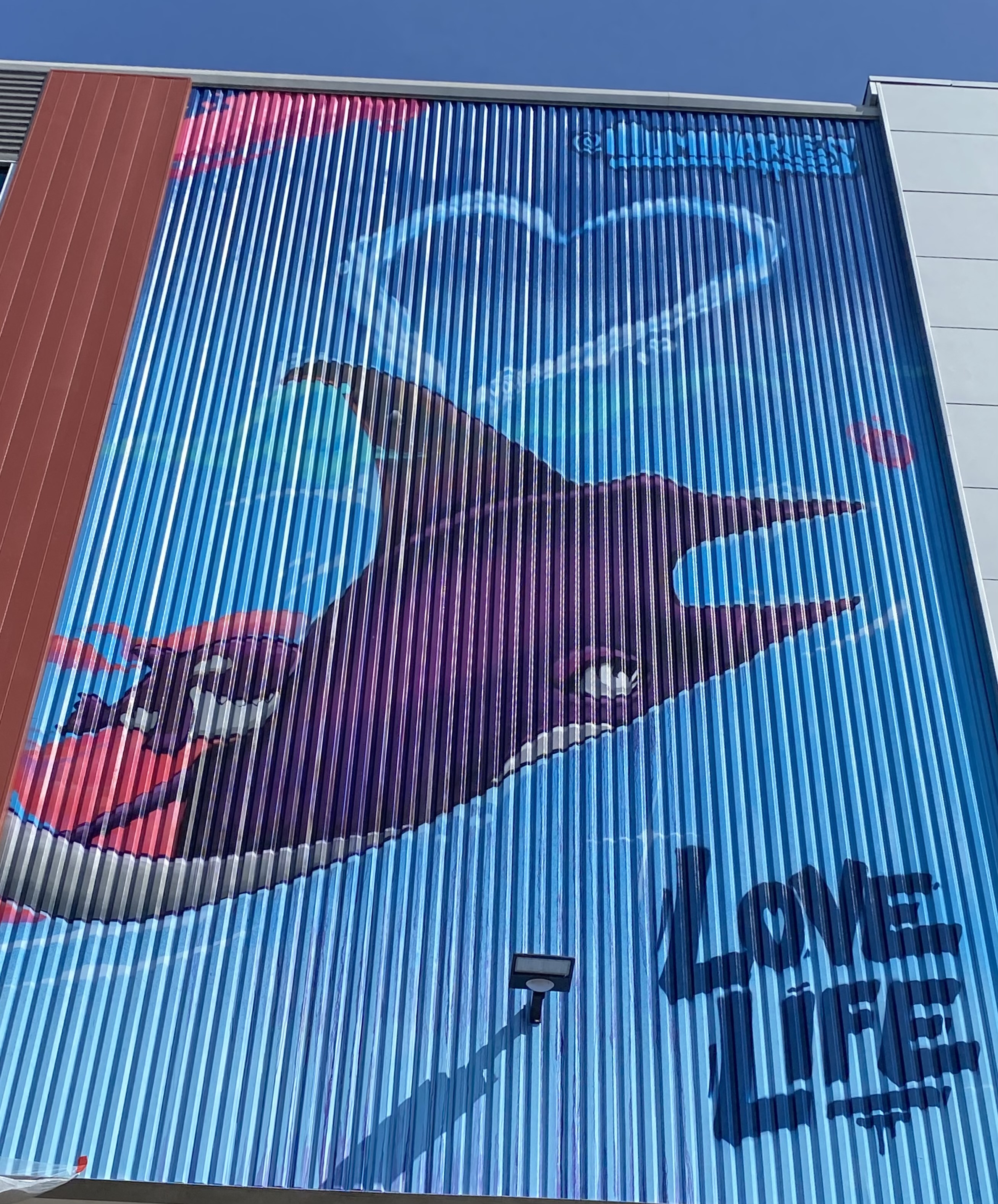 mural in Oakland by artist illuminaries.