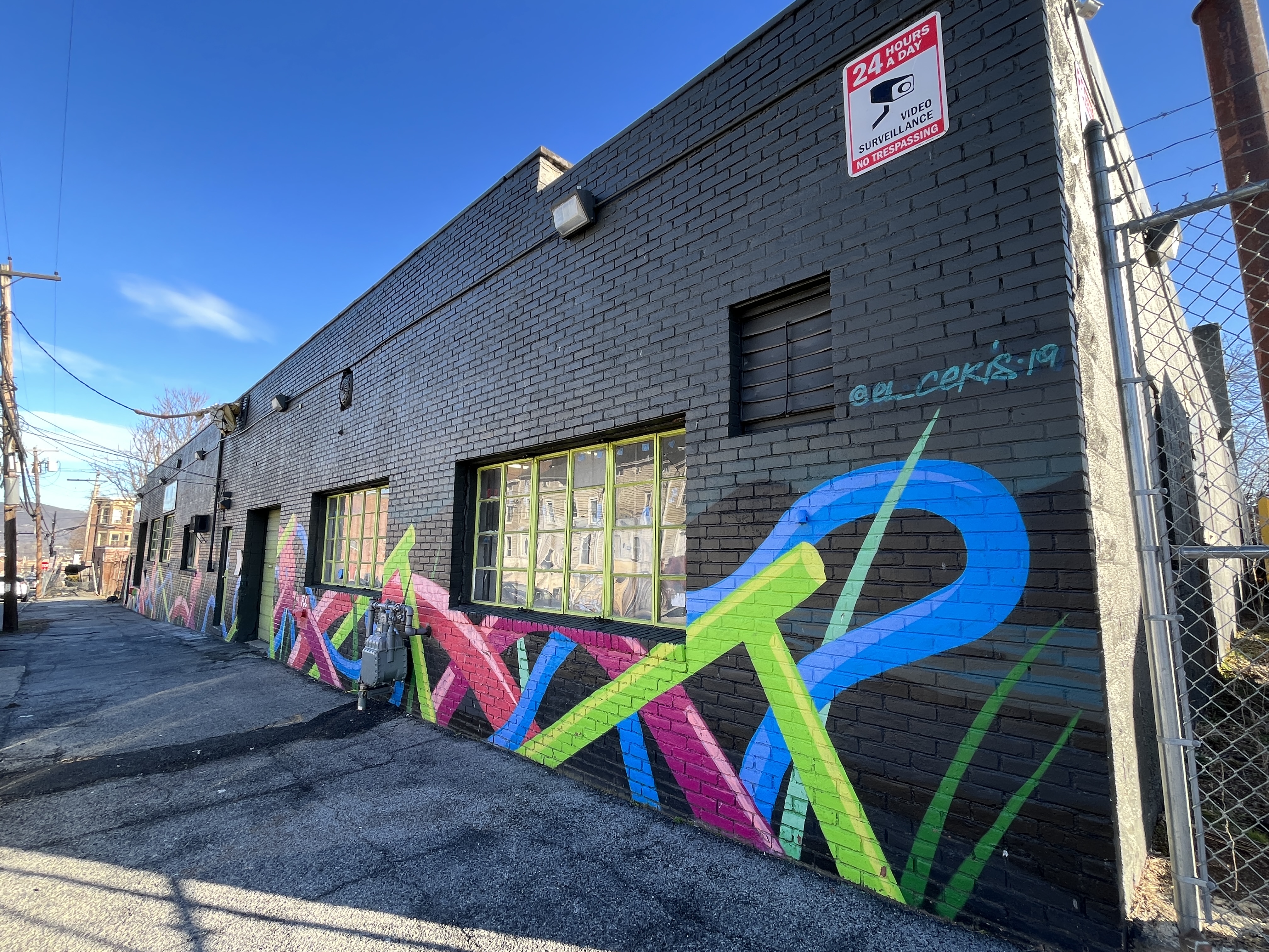 mural in Newburgh by artist Nelson Cekis.
