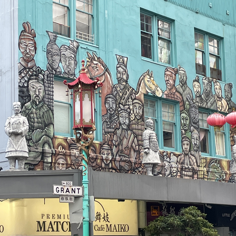 mural in San Francisco by artist unknown.