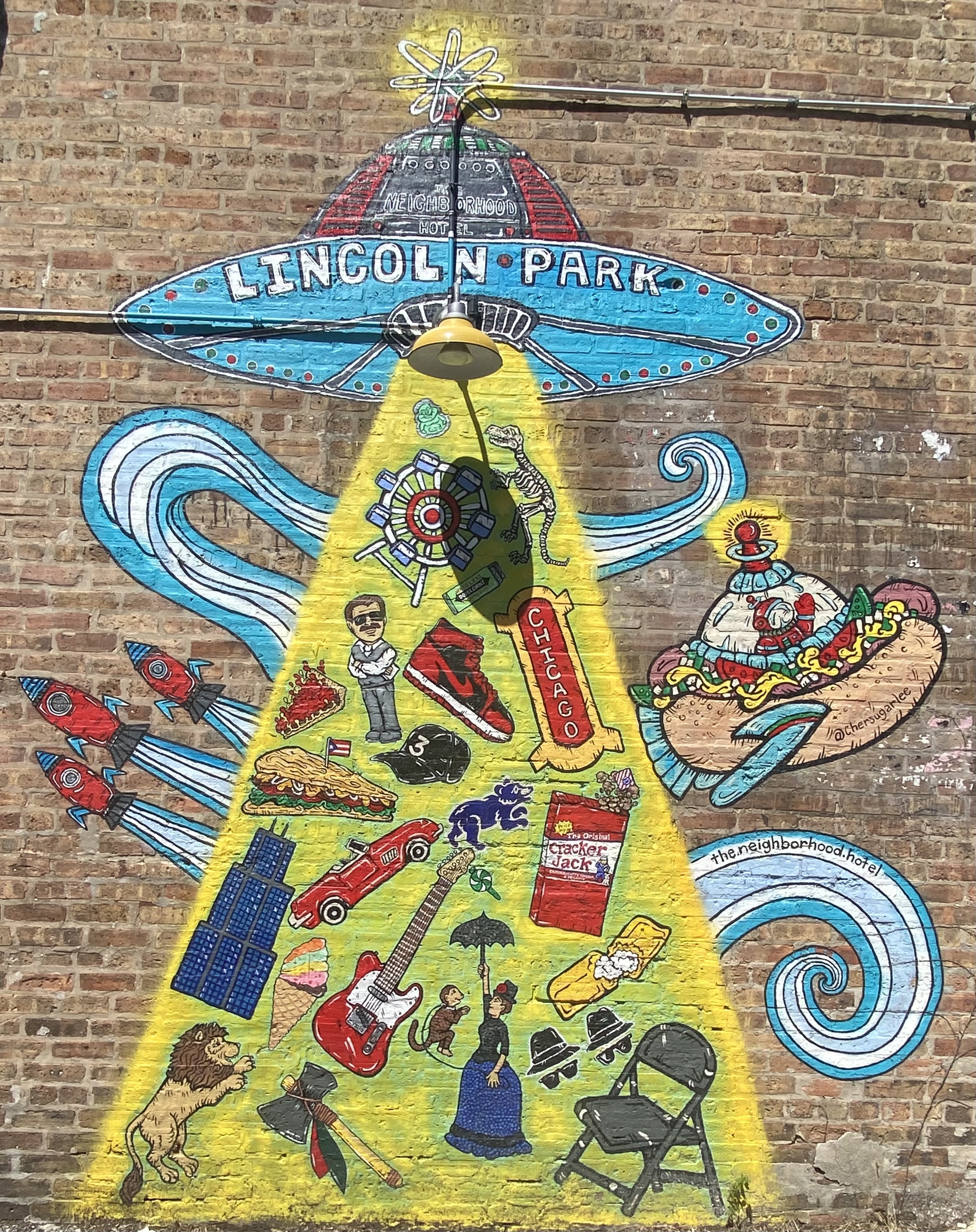 mural in Chicago by artist Cheri Lee Charlton.