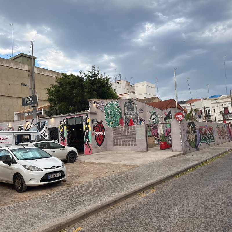 mural in València by artist unknown.