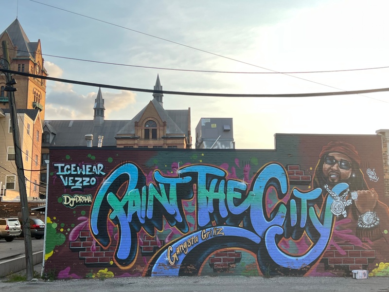 mural in Detroit by artist Freddy Diaz.