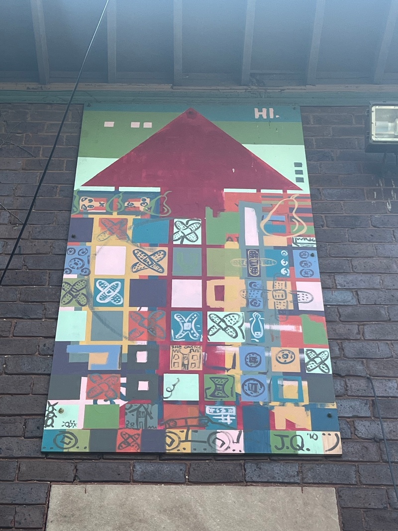 mural in Detroit by artist Jennifer Quigley.