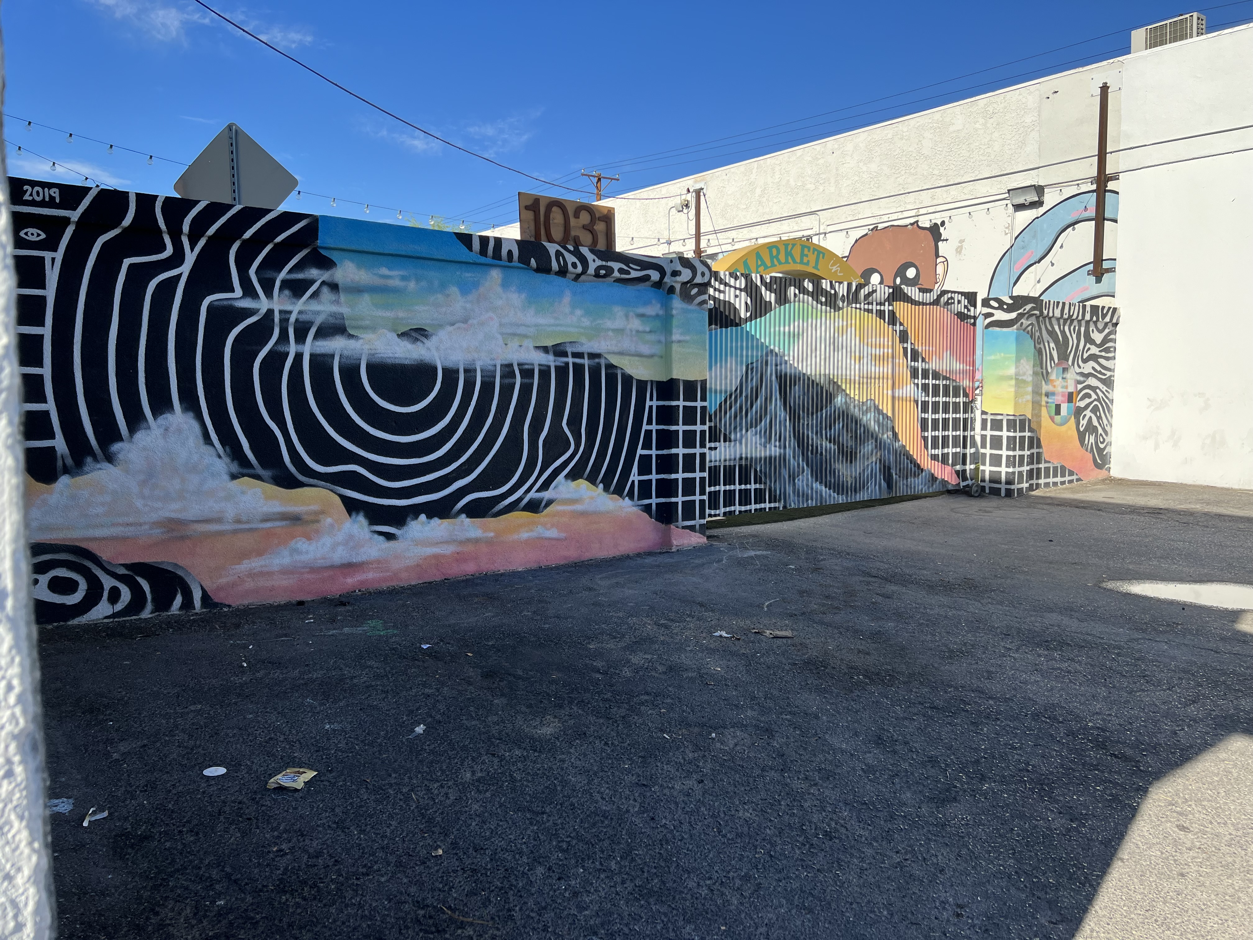 mural in Las Vegas by artist unknown.