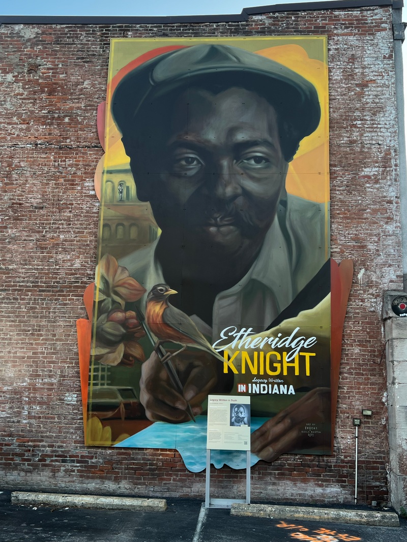 mural in Indianapolis by artist unknown.