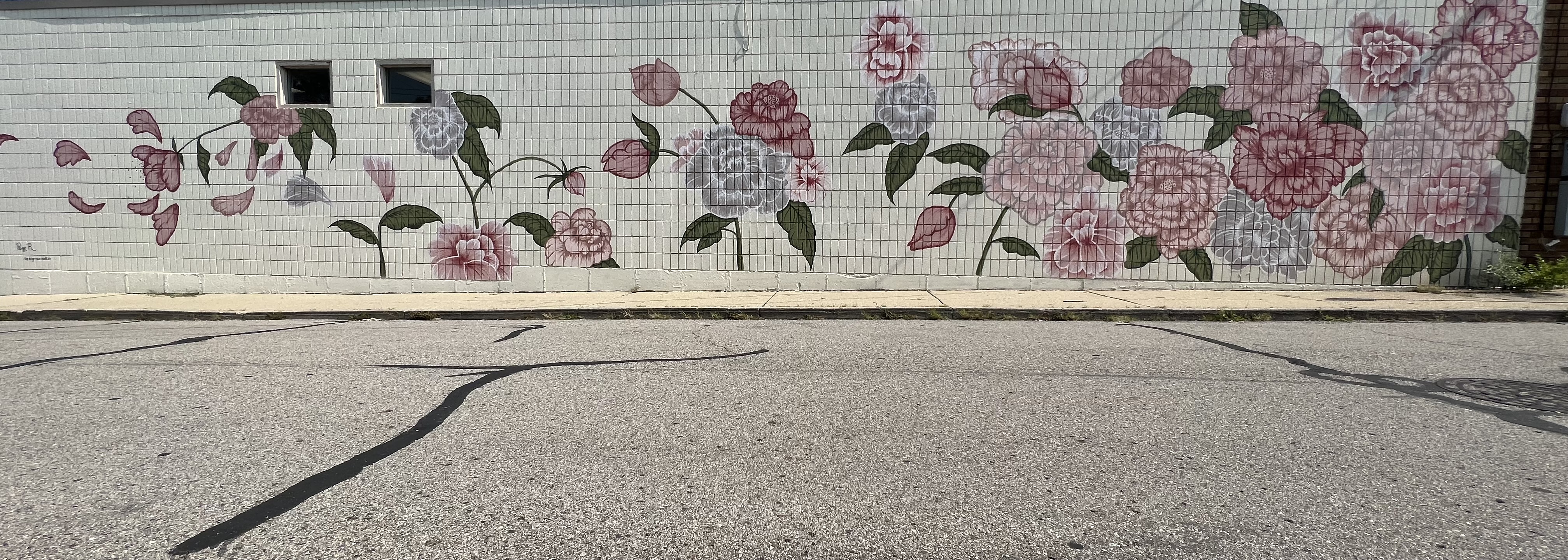 mural in Grand Rapids by artist unknown.