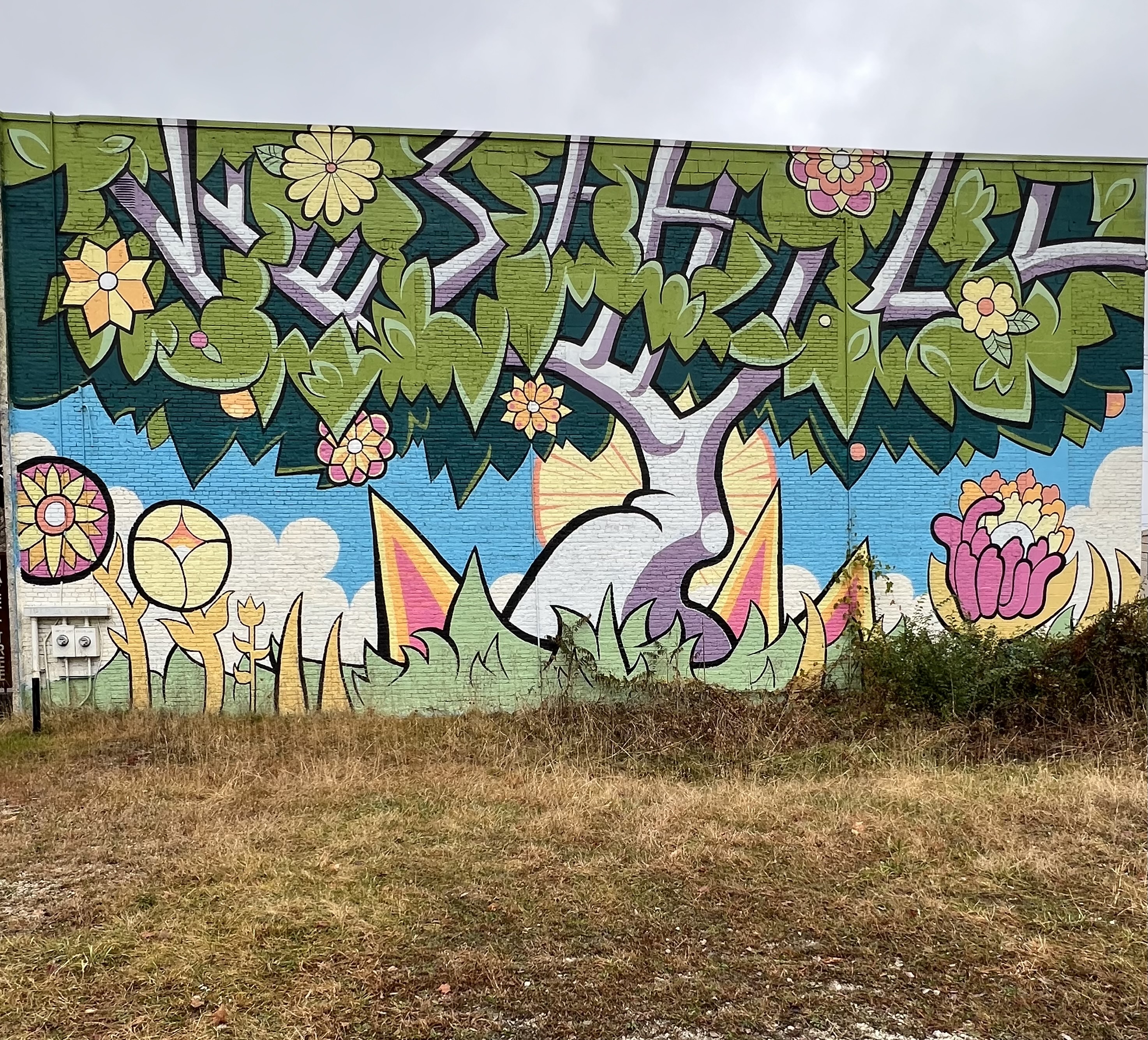 mural in Akron by artist Matt Miller.