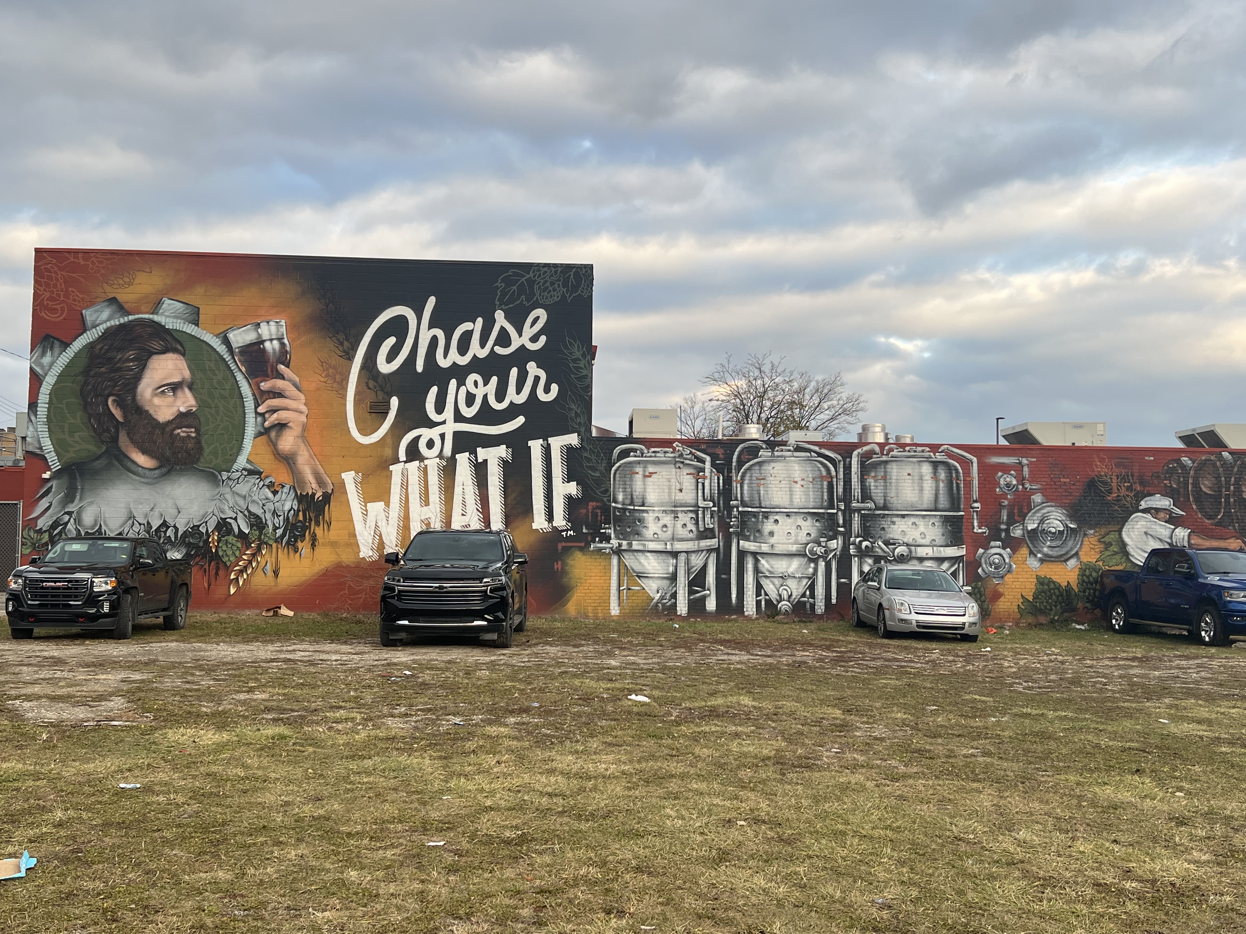 mural in Detroit by artist Fel3000ft.