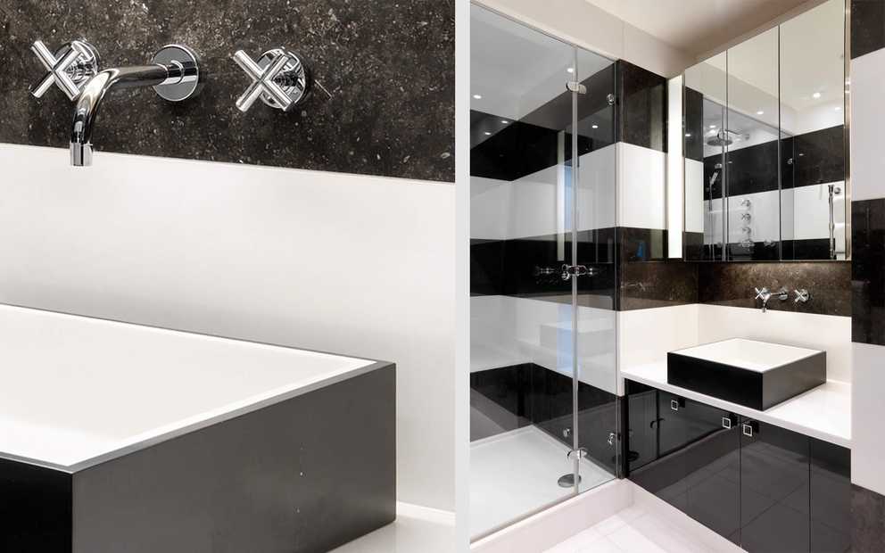 Modern Black White Shower Room Ideas #6230 | House Decoration Ideas