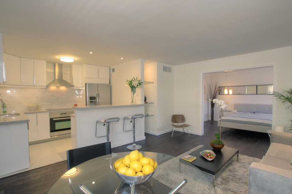 Kitchen 20+ Best Small Kitchen and Living Room Interior Combo (20 of