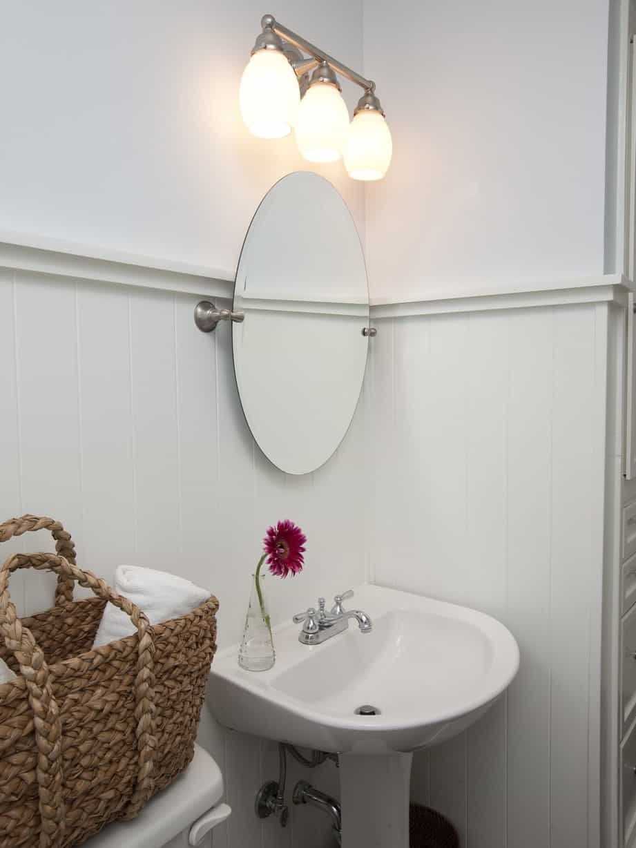 Cottage Bathroom Lighting And Mirror 50842 House Decoration Ideas