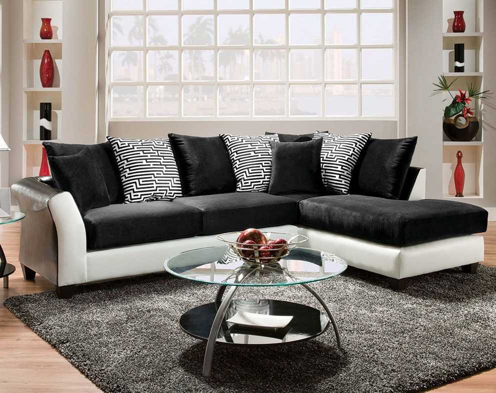 15+ Black and White Sectional Sofa Sofa Ideas