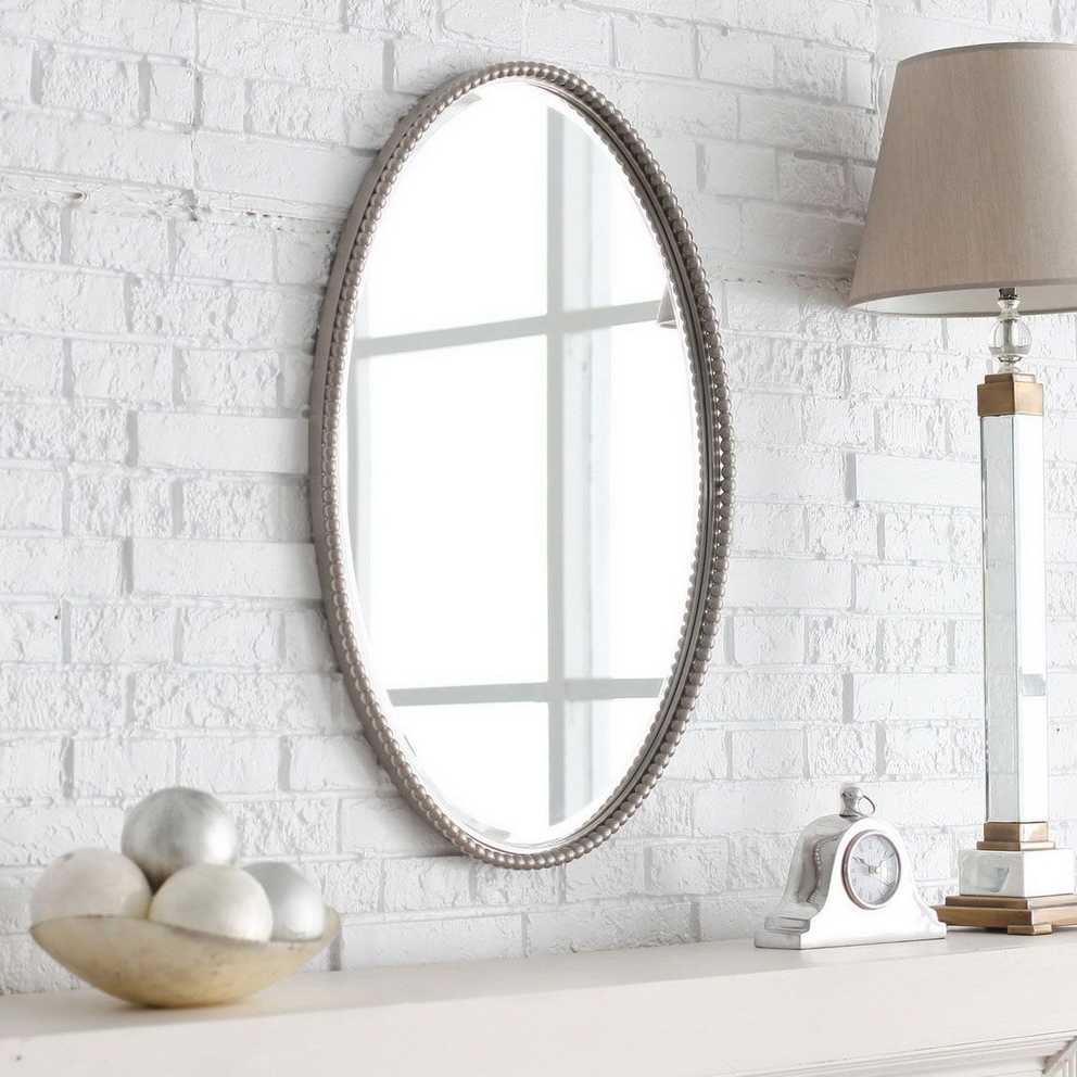 Mirror Large Oval Mirrors (7 of 15 Photos)