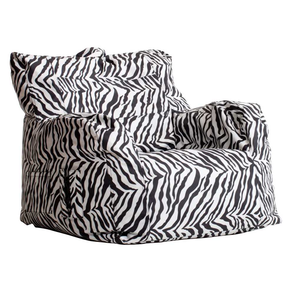 Sofa Kids Sofa Chair and Ottoman Set Zebra (6 of 15 Photos)