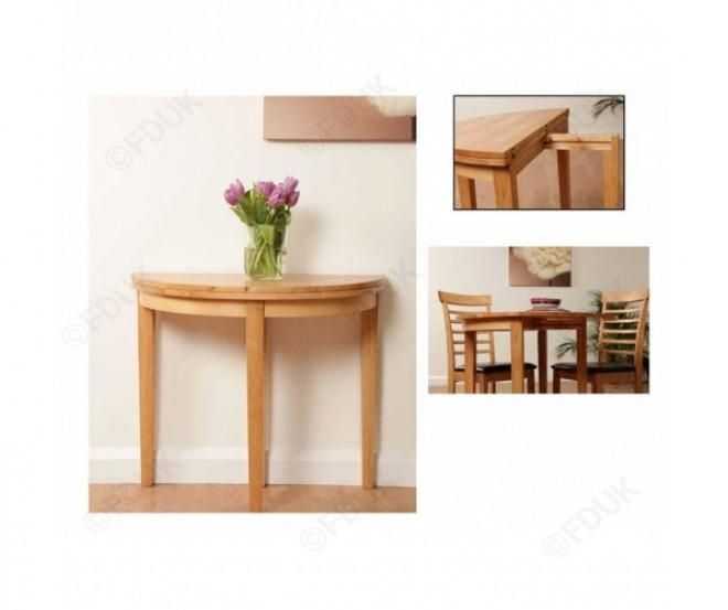 Dining Room Half Moon Dining Table Sets (17 of 20 Photos)