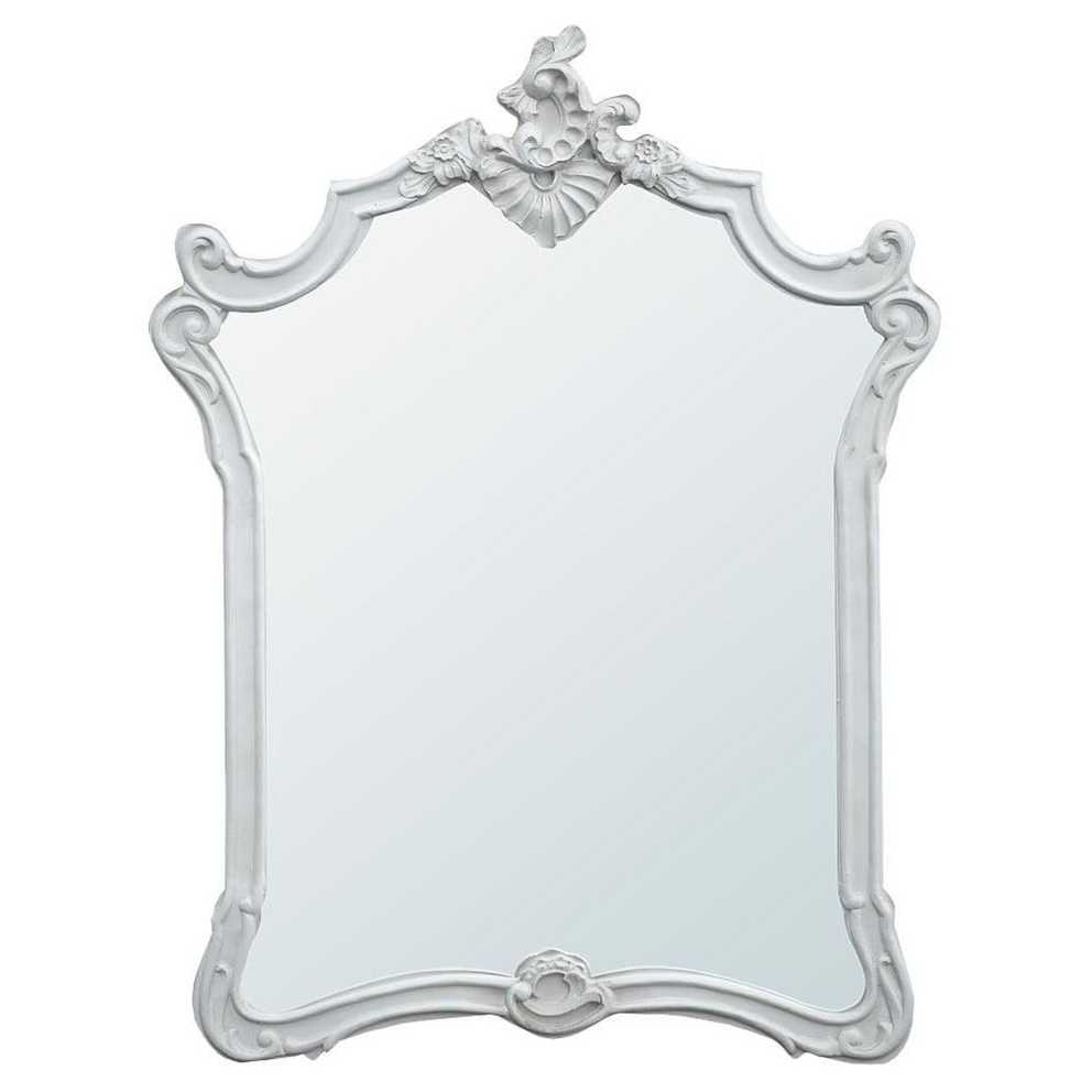 Boudoir Provence Baroque Antique French Style Mirror | French For Baroque Mirror Silver (Photo 18 of 20)