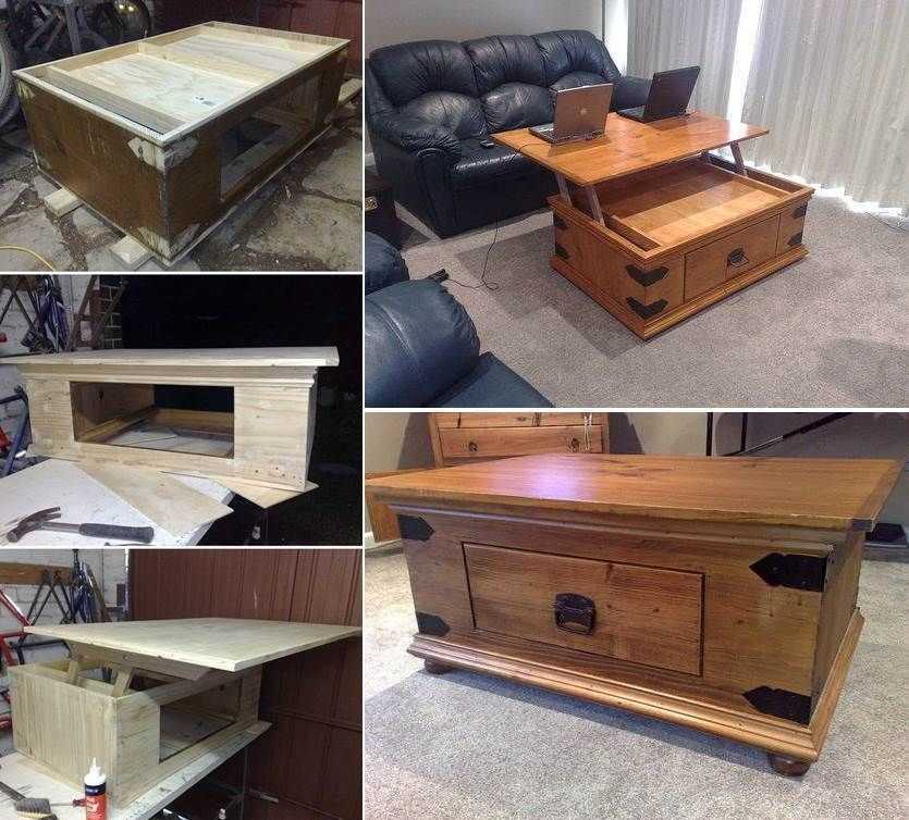 Coffee Table Pop Up Top Coffee Tables (46 of 50 Photos)