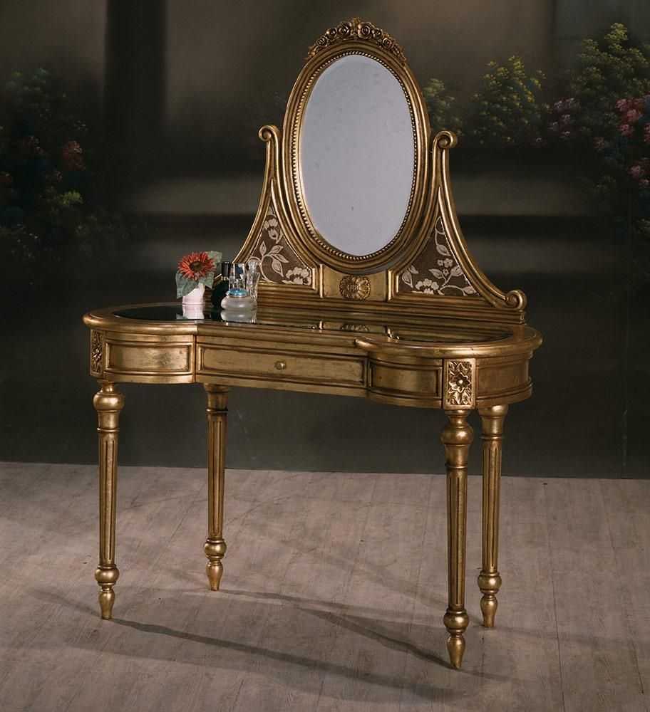 Mirror: Gold Dressing Table Mirror (#7 of 20 Photos)