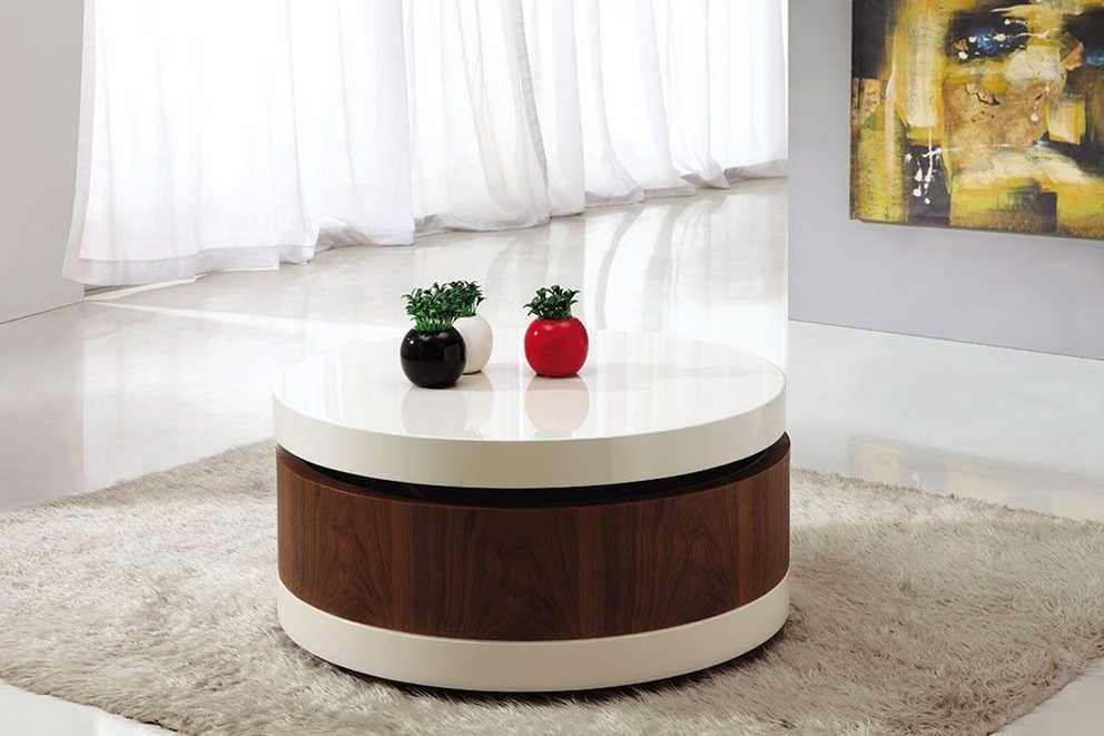 Coffee Table Round High Gloss Coffee Tables (11 of 50 Photos)