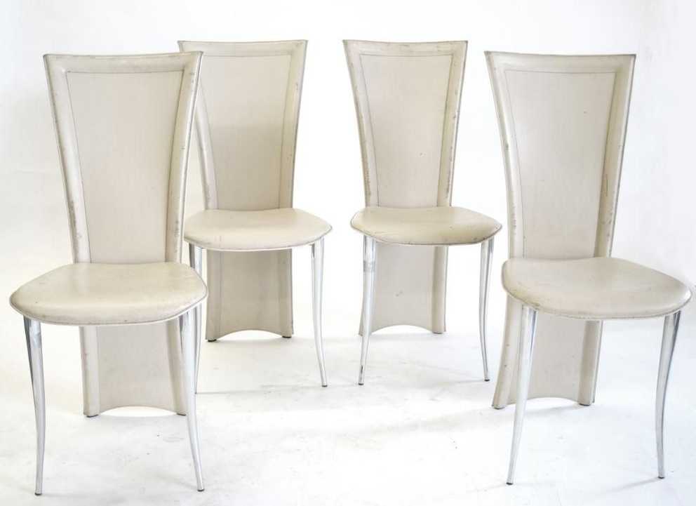 Dining Room Cream Leather Dining Chairs (18 of 20 Photos)