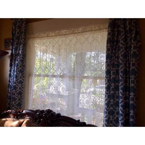 Featured Image of Luxurious Old World Style Lace Window Curtain Panels
