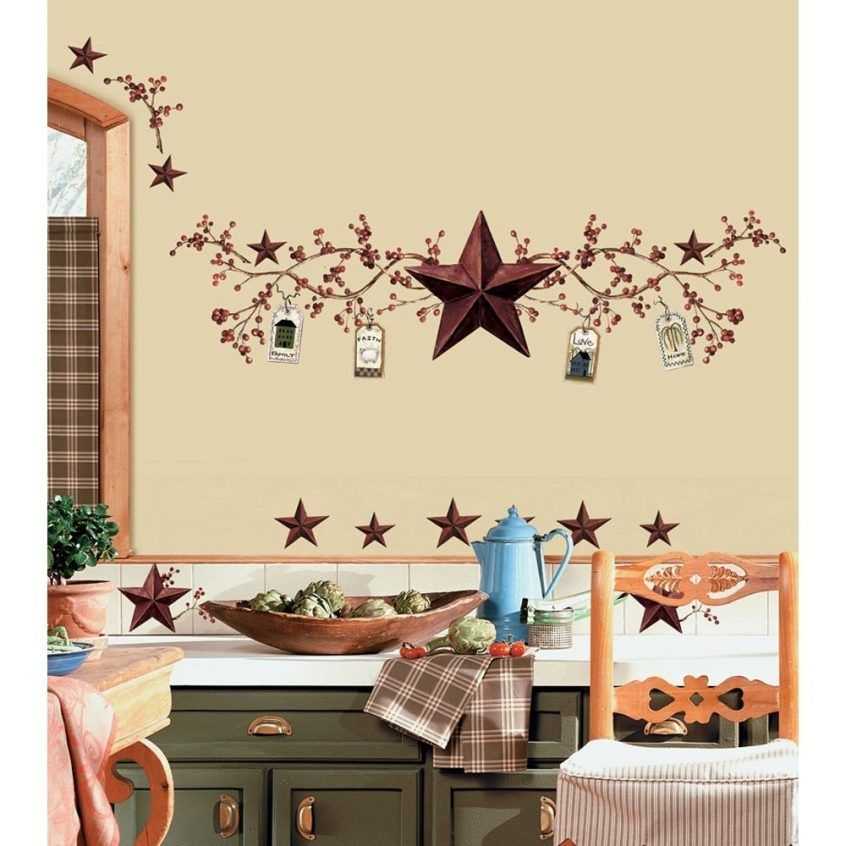 Kitchen Accessories: Lovely Country Themed Kitchen Decor For Within Kitchen Burgundy/white Curtain Sets (Photo 19 of 25)