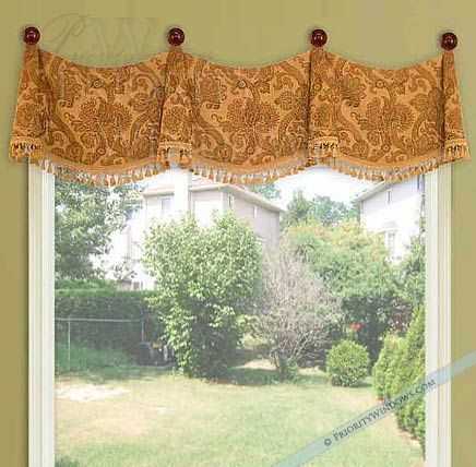 Featured Image of Medallion Window Curtain Valances