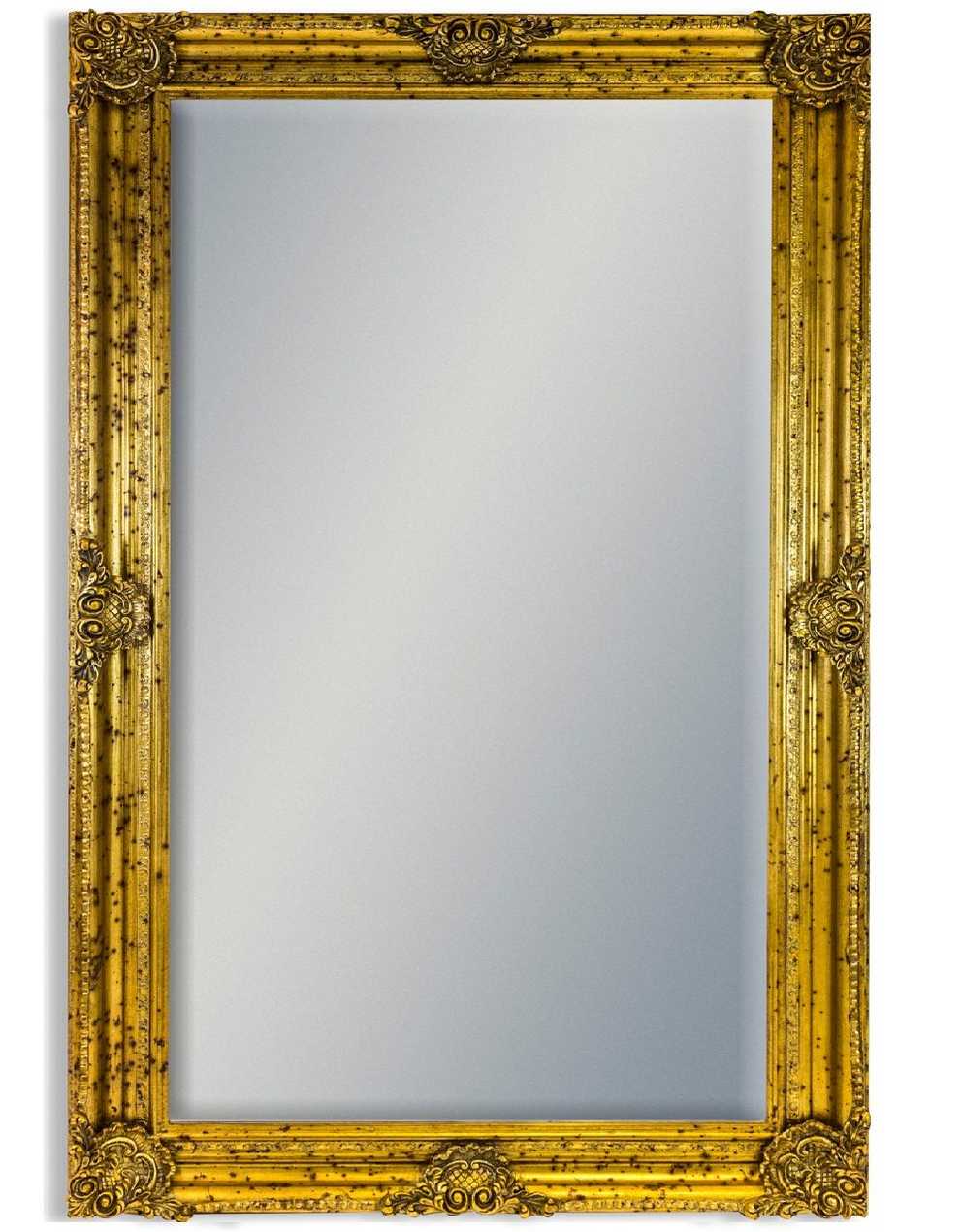 Mirror Warm Gold Rectangular Wall Mirrors (12 of 15 Photos)