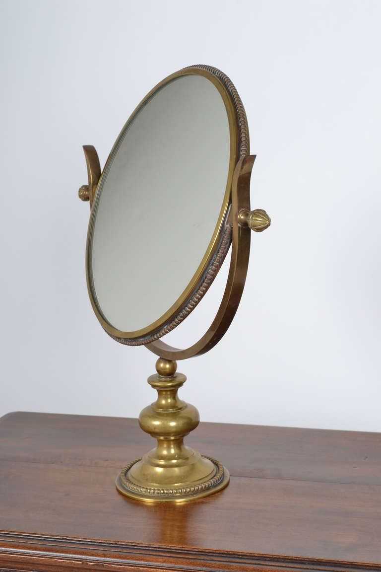 Mirror Antique Brass Standing Mirrors (4 of 15 Photos)