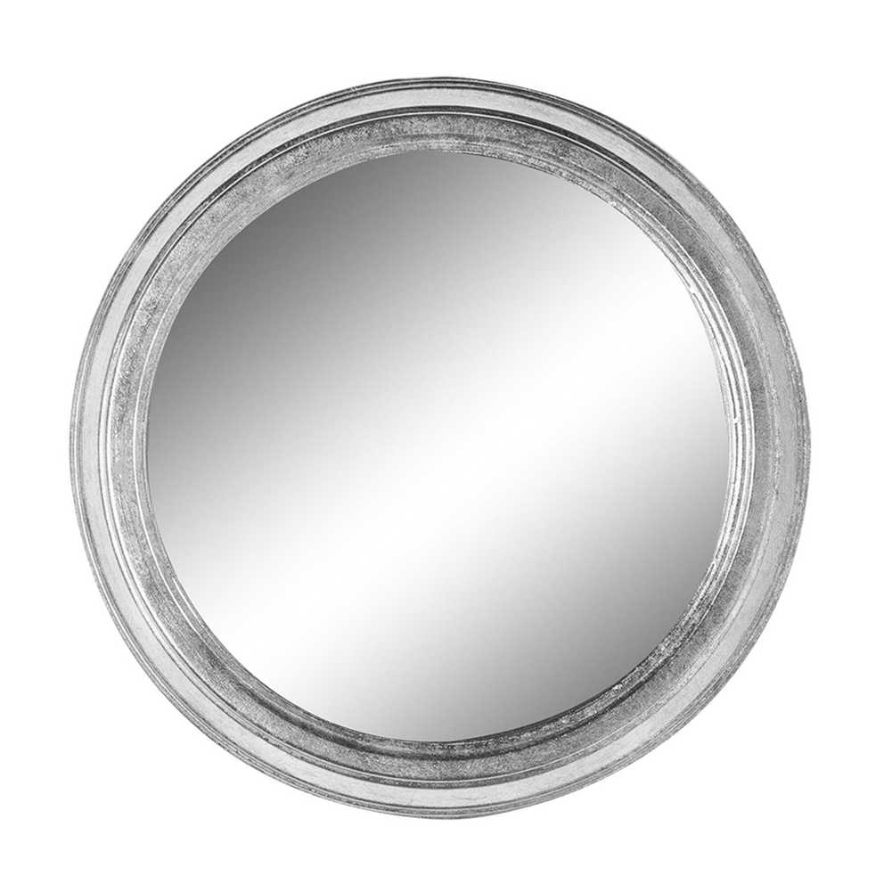 Mirror Metallic Silver Framed Wall Mirrors (6 of 15 Photos)