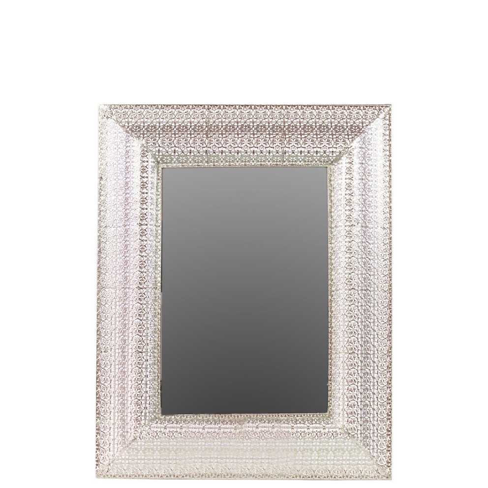 Mirror Metallic Silver Wall Mirrors (6 of 15 Photos)
