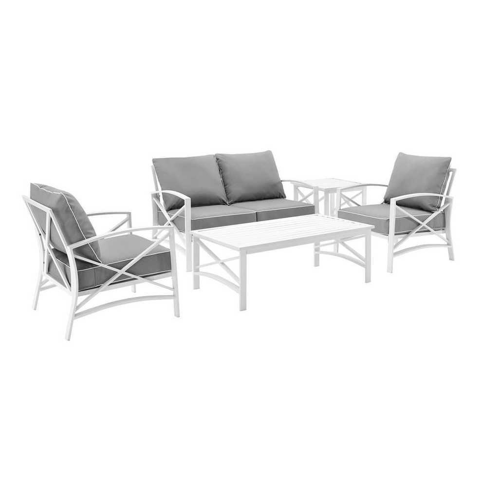 Patio Seating 5Piece 5Seat Outdoor Patio Sets (5 of 15 Photos)