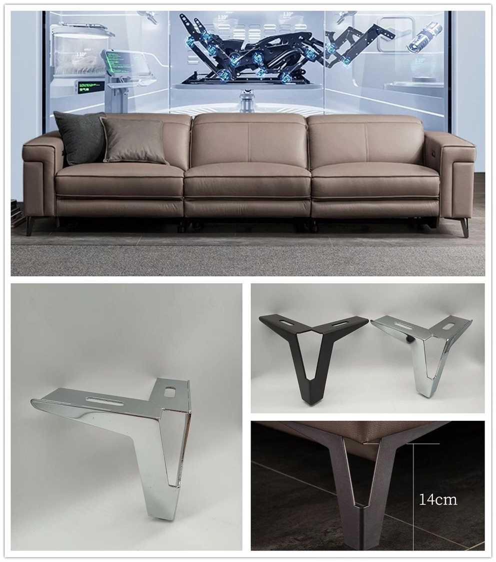 Sofa Chrome Metal Legs Sofas (14 of 15 Photos)