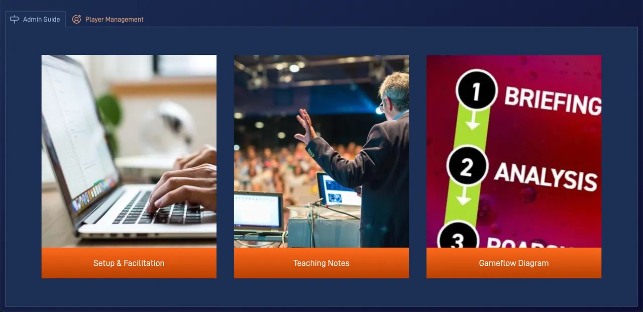 Startup Funding simulation showing how to prepare with built-in resources