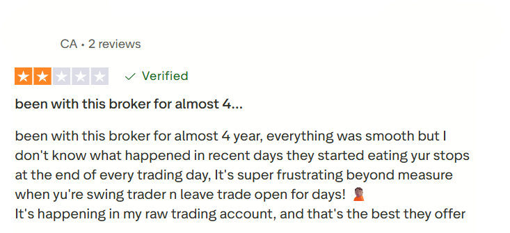 รีวิวจากผู้ใช้งานโบรกเกอร์ Eightcap 2