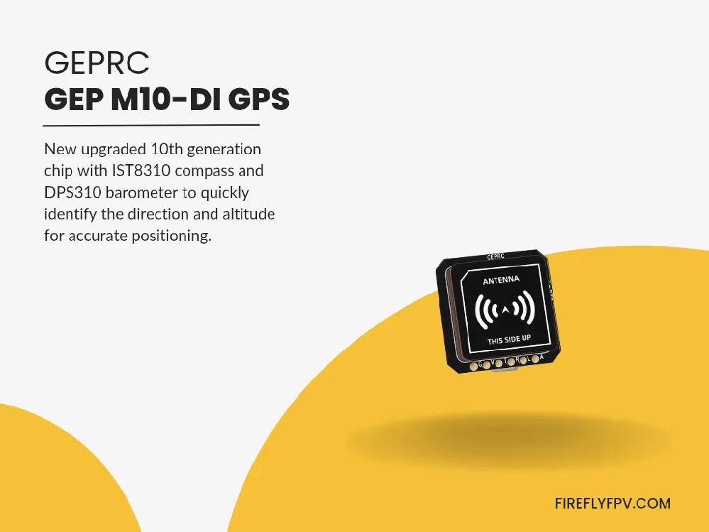 GEPRC GEP M10-DI GPS With Integrated Compass + Barometer