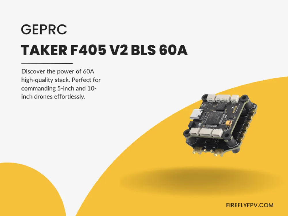 GEPRC TAKER F405 BLS 60A V2 Stack