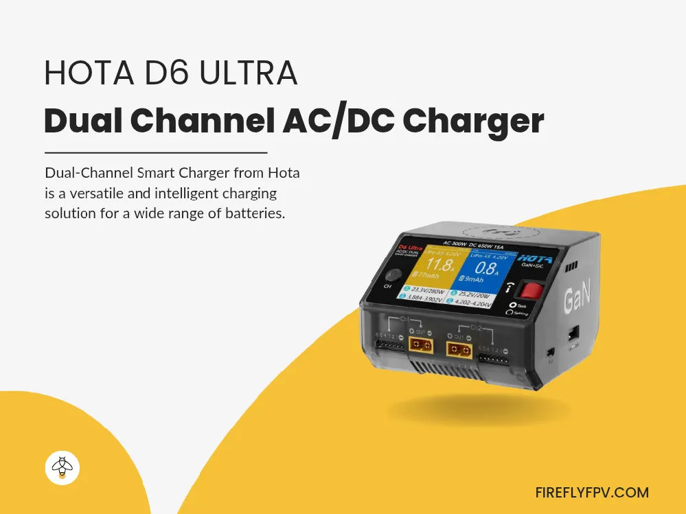 HOTA D6 ULTRA Dual Channel GaN Charger
