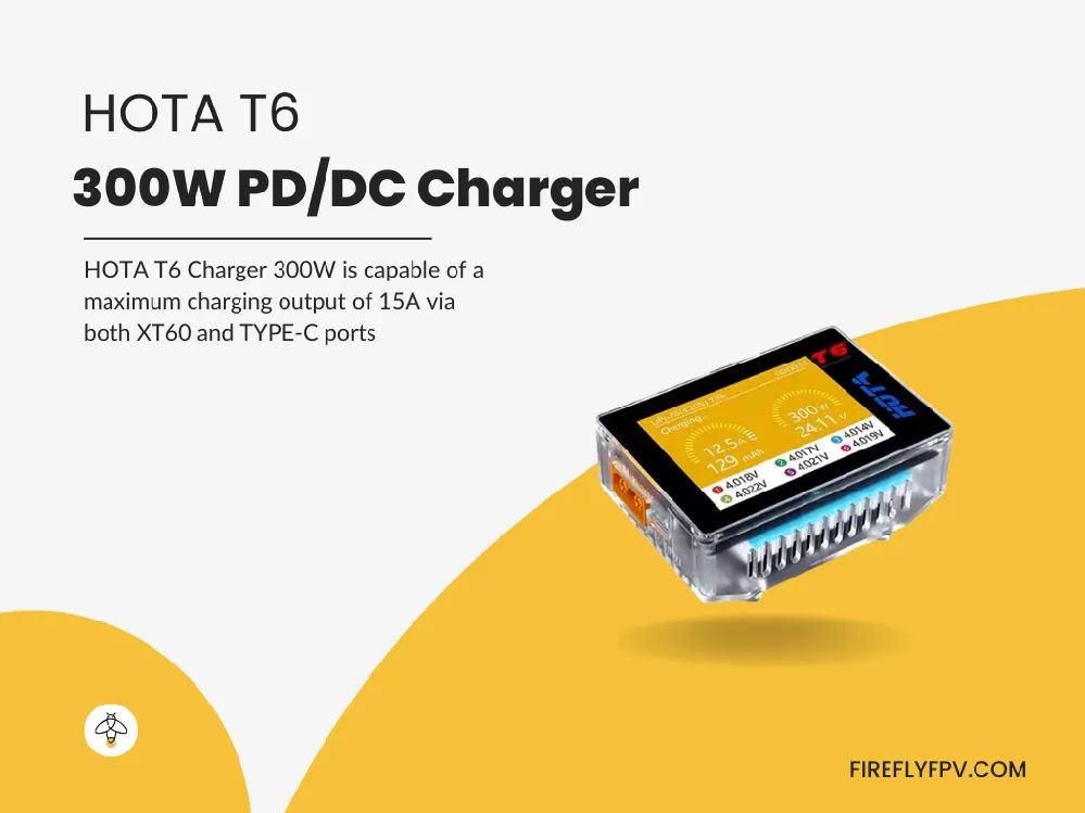 Hota T6 300W PD/DC Charger