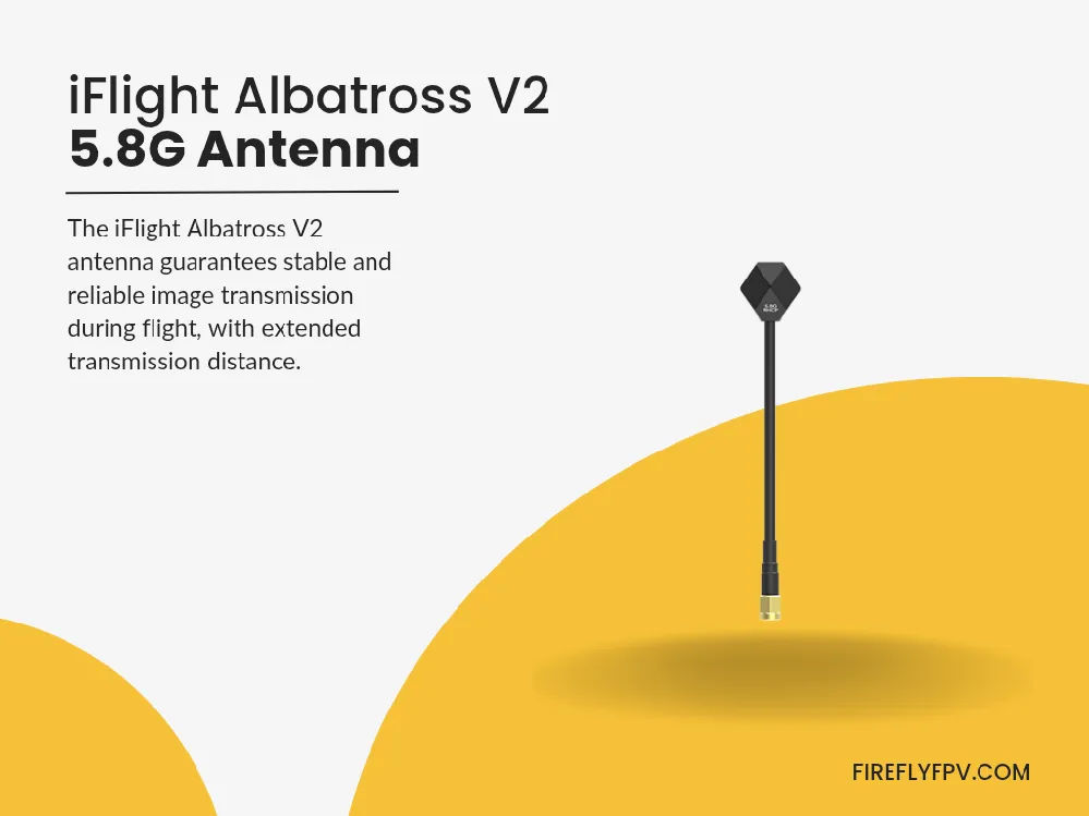 IFlight Albatross V2 60mm 5.8Ghz Antenna – RHCP SMA
