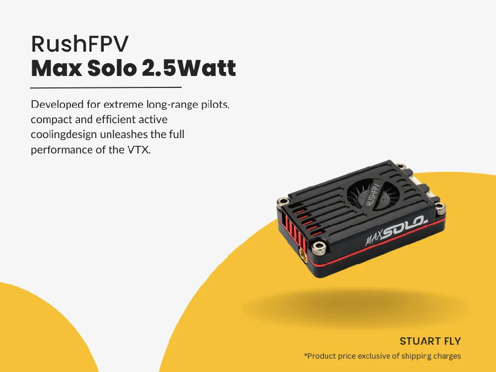 RushFPV Max Solo 2.5Watt VTX