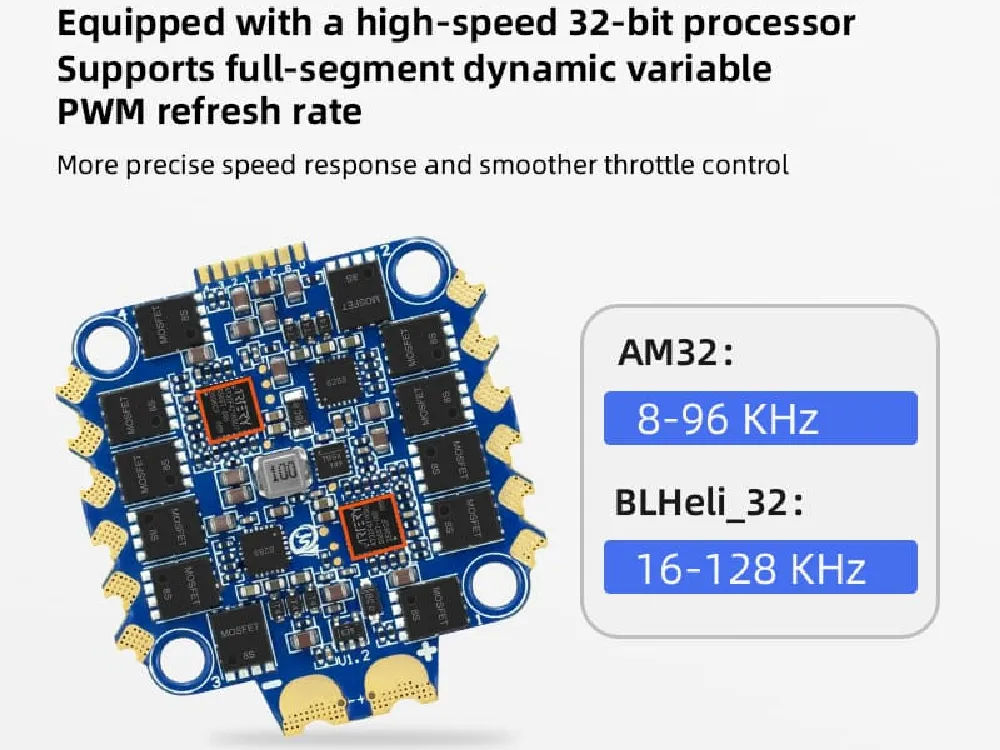 SEQURE Blueson A2 6S 65A AM32 4 In 1 ESC image 3