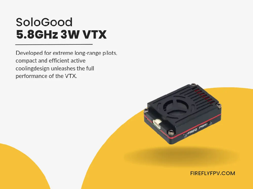 Sologood 5.8G 64CH 3 Watt Long Range VTX